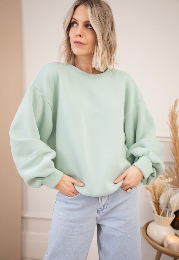 Snuggle up Mint - Sweater