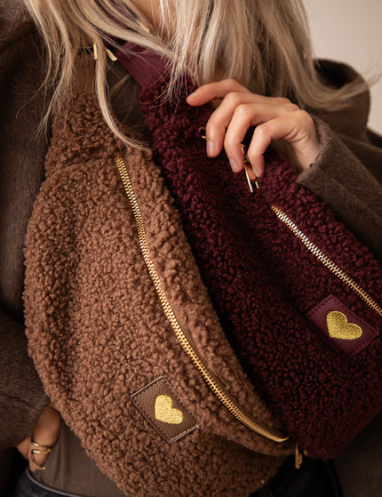 Carry Love With You Ted Burgundy - Hip Bag