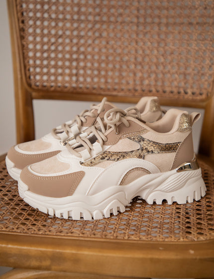 Cobra Class Beige/Taupe - Sneakers