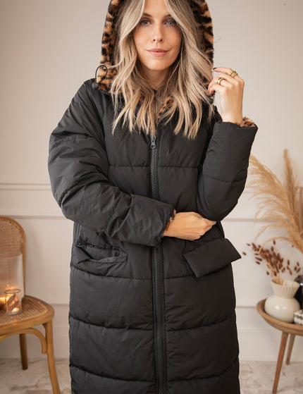 The Reversible Wild Black - Coat