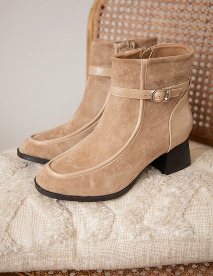 Carina Suede Beige - Boots