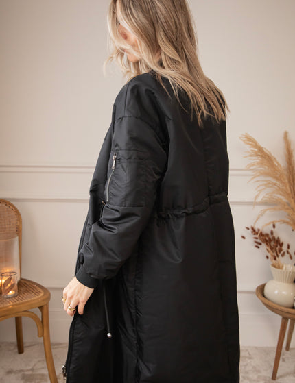 Long Bomber Reversible Black/Leo - Jas