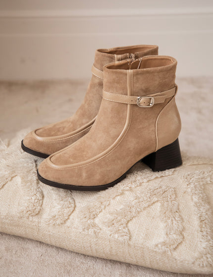 Carina Suede Beige - Boots