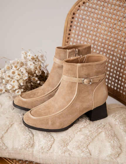 Carina Suede Beige - Boots
