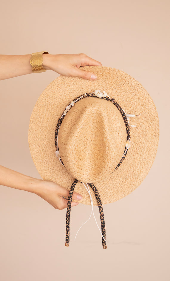 Safari Straw Beige - Hoed