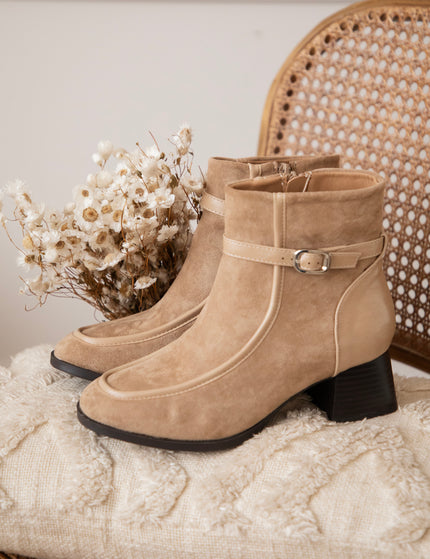 Carina Suede Beige - Boots