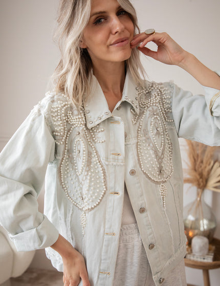 Louise Pearl Light Blue - Jacket