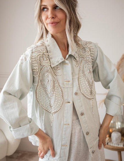 Louise Pearl Light Blue - Jacket