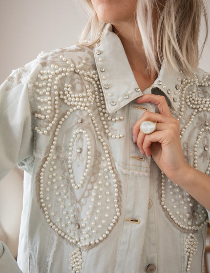 Louise Pearl Light Blue - Jacket