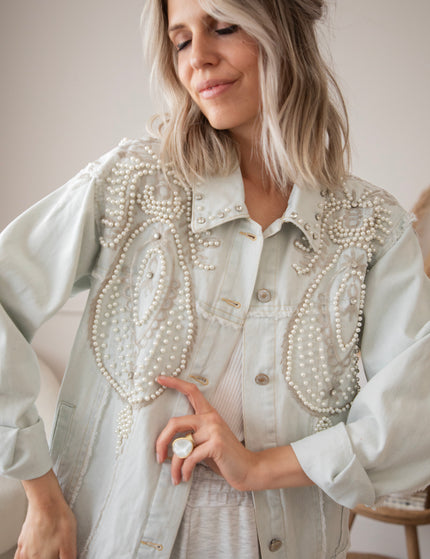 Louise Pearl Light Blue - Jacket