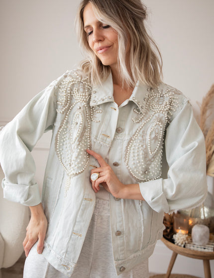 Louise Pearl Light Blue - Jacket