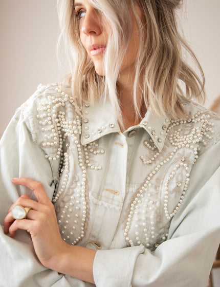 Louise Pearl Light Blue - Jacket