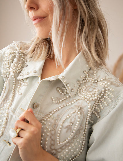 Louise Pearl Light Blue - Jacket