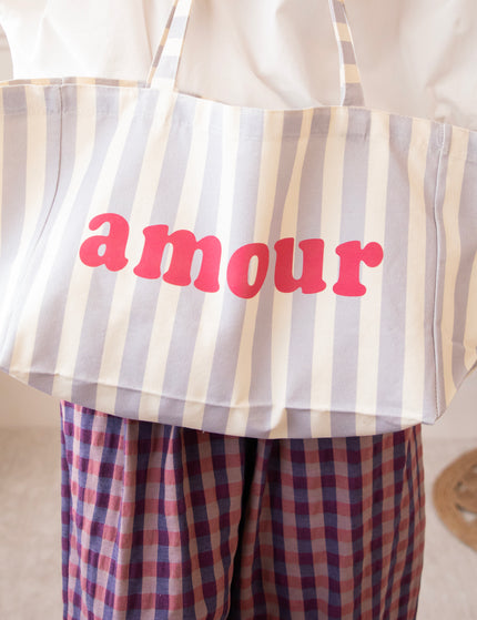 Love Is Sweet Lila - Canvas Bag