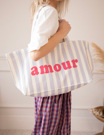 Love Is Sweet Lila - Canvas Bag