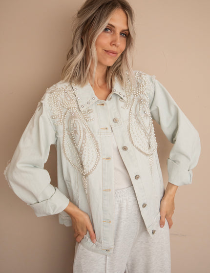 Louise Pearl Light Blue - Jacket