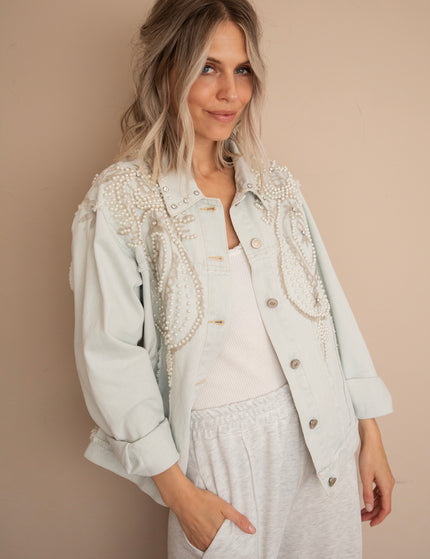Louise Pearl Light Blue - Jacket