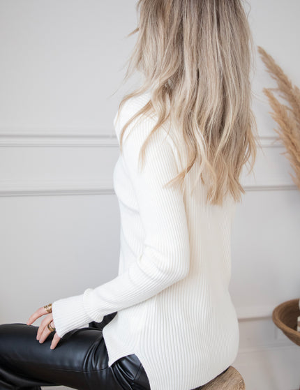 Maxime Turtle Neck Beige - Sweater