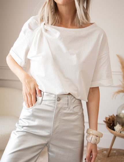 Lunar Glow Silver - Broek