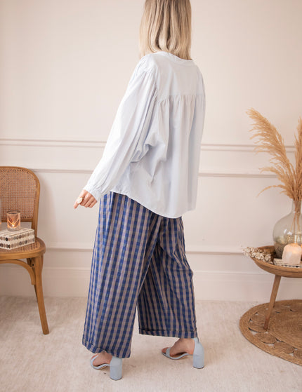 Breezy Base Soft Blue - Blouse