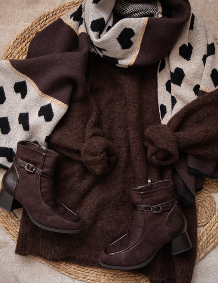Carina Suede Choco - Boots