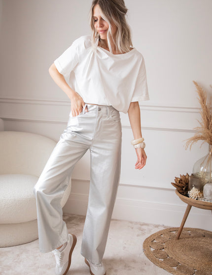 Lunar Glow Silver - Broek