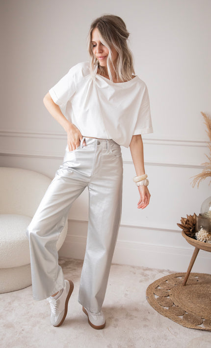 Lunar Glow Silver - Broek