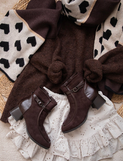 Carina Suede Choco - Boots