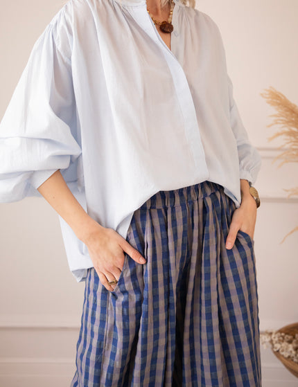 Breezy Base Soft Blue - Blouse