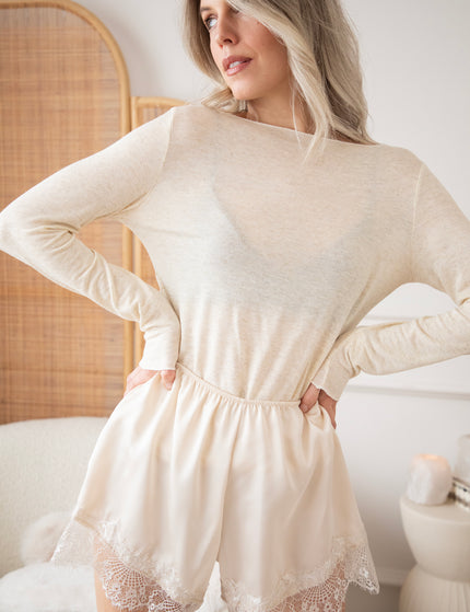Sibelle Lace Beige - Short