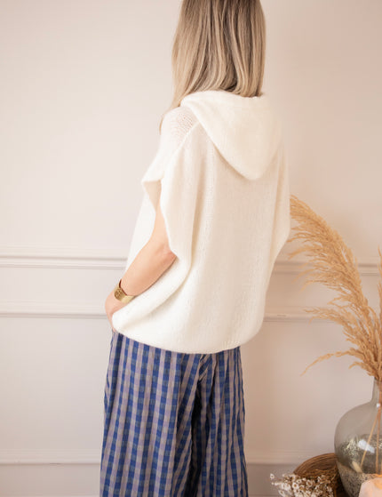 Pullover - Sleeveless Ease - Beige