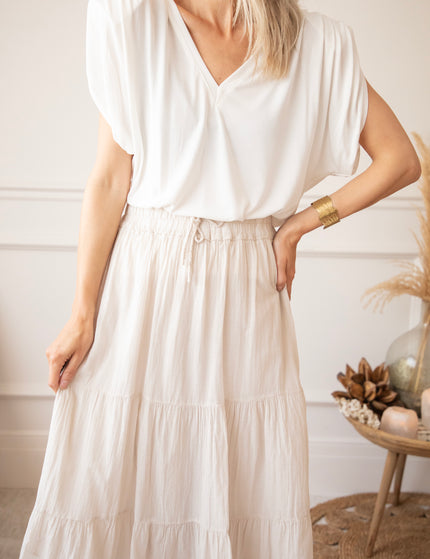 Soraya Café Au Lait - Maxi Rok