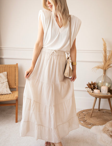 Soraya Café Au Lait - Maxi Rok