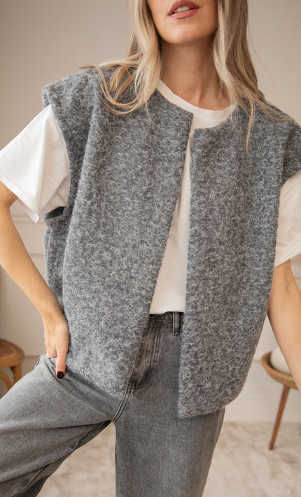 Misty  Grey - Vest/Jacket