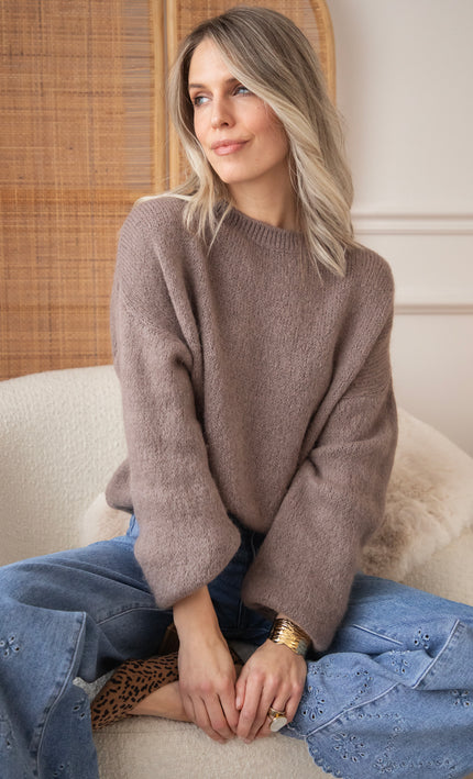 Myla Taupe - Sweater