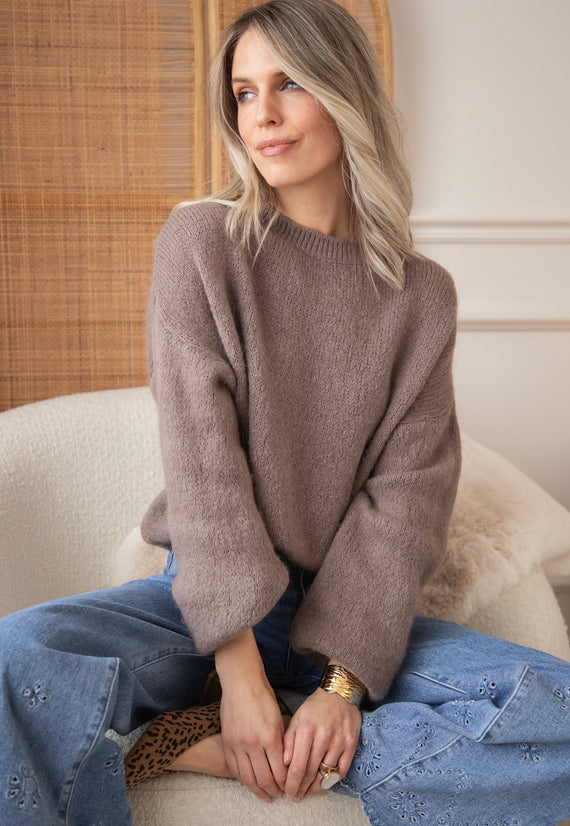 Myla Taupe - Sweater