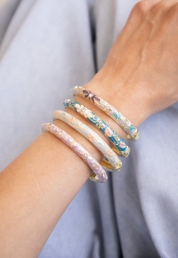 Bloom Bangle Lilac/Blue - Bracelet