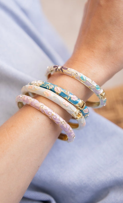Bloom Bangle Lilac/Soft Pink - Bracelet