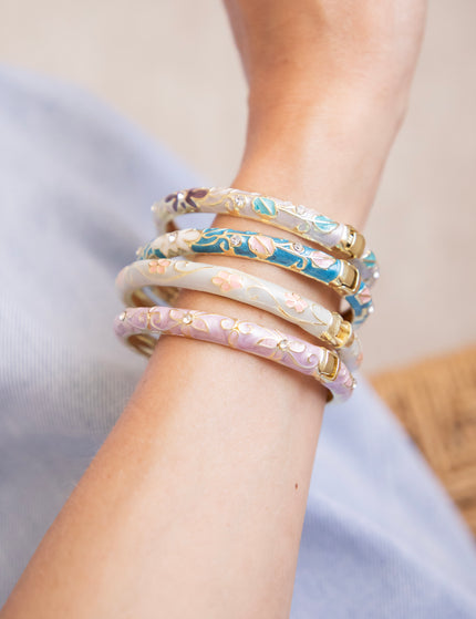 Bloom Bangle Blue/Soft Pink - Bracelet