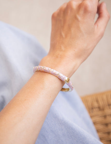 Bloom Bangle Lilac/Soft Pink - Bracelet