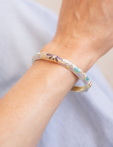 Bloom Bangle Lilac/Blue - Bracelet