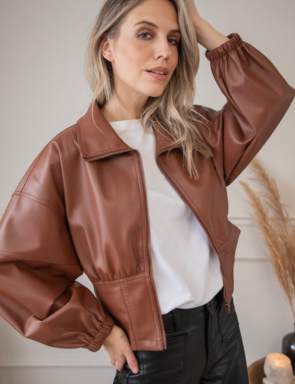 Love Leather Brown - Jacket