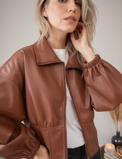 Love Leather Brown - Jacket