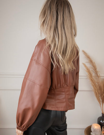 Love Leather Brown - Jacket