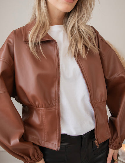 Love Leather Brown - Jacket