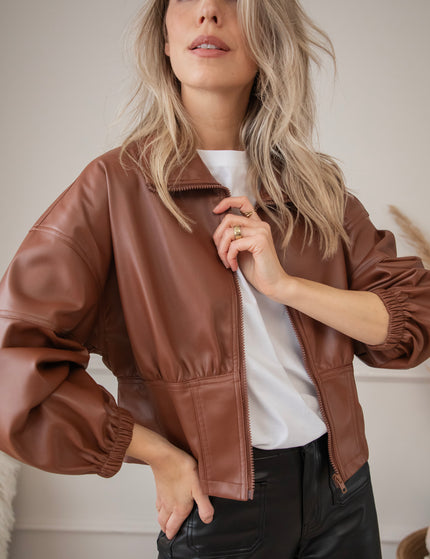 Love Leather Brown - Jacket