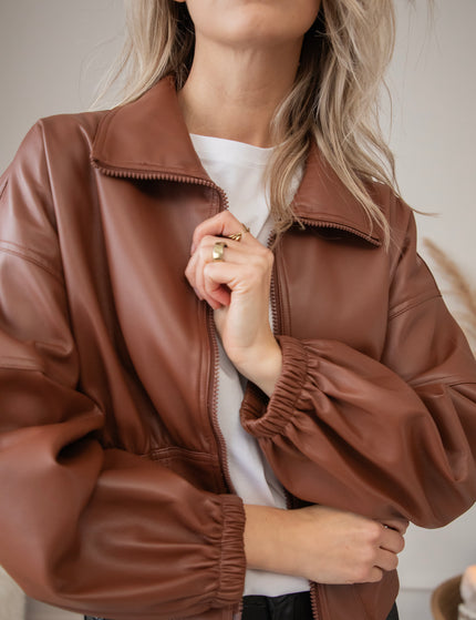 Love Leather Brown - Jacket