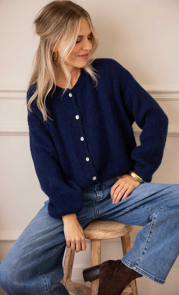 Belle Axelle Navy - Vest