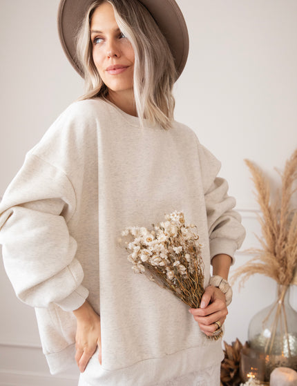 Pullover - Simplicity - Hellgrau