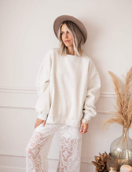 Pullover - Simplicity - Hellgrau